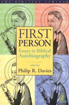 Hardcover First Person: Essays in Biblical Autobiography Book