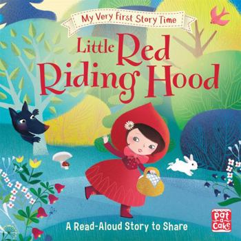Hardcover Little Red Riding Hood: Fairy Tale with picture glossary and an activity (My Very First Story Time) Book