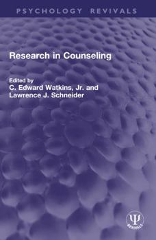 Research in Counseling