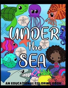 Paperback Under the Sea- Educational Coloring Book