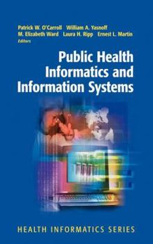 Hardcover Public Health Informatics and Information Systems Book