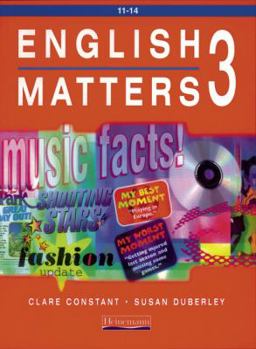 Paperback English Matters 11-14 Student Book Year 9 Book