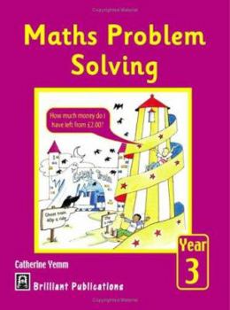 Paperback Maths Problem Solving - Year 3 Book