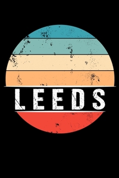 Paperback Leeds: 100 Pages 6 'x 9' - Dot Grid Paper Journal Manuscript - Planner - Scratchbook - Diary Book