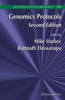 Hardcover Genomics Protocols Book