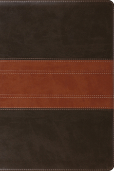 Imitation Leather ESV Study Bible, Personal Size (Trutone, Forest/Tan, Trail Design) Book
