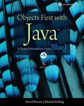 Paperback Objects First with Java: A Practical Introduction Using BlueJ [With CDROM and Access Code] Book