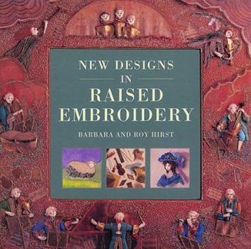 Hardcover New Designs in Raised Embroidery Book