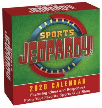 Calendar Sports Jeopardy! 2020 Day-To-Day Calendar Book