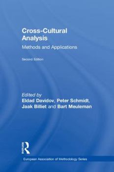 Hardcover Cross-Cultural Analysis: Methods and Applications, Second Edition Book