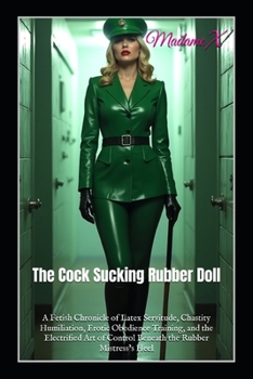 Paperback The Cock Sucking Rubber Doll: A Fetish Chronicle of Latex Servitude, Chastity Humiliation, Erotic Obedience Training, and the Electrified Art of Contr Book