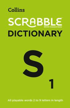Paperback Collins Scrabble Dictionary: The official Scrabble solver - all playable words 2 - 9 letters in length Book