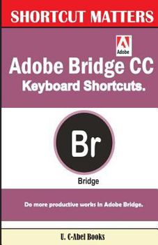 Paperback Adobe Bridge CC Keyboard Shortcuts Book