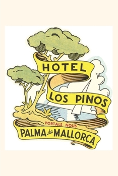 Paperback Vintage Journal Hotel Los Pinos, Mallorca Book