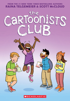 Paperback The Cartoonists Club: A Graphic Novel Book