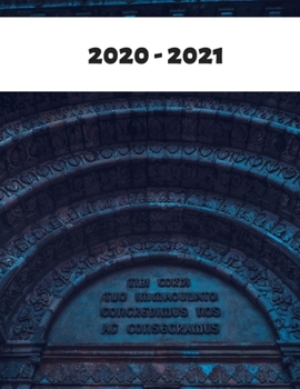 Paperback 2020-2021: Monthly Planner 2020-2021 Book