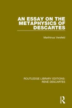 Paperback An Essay on the Metaphysics of Descartes Book