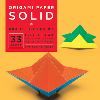 Loose Leaf Origami Paper - Solid Colors - 6 3/4 - 33 Sheets: Tuttle Origami Paper: High-Quality Origami Sheets Printed with 8 Different Colors: Instructions for Book