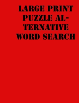 Paperback Large print puzzle alternative Word Search: large print puzzle book for teens .8,5x11, matte cover, 55 Music Activity Puzzle Book with solution Book