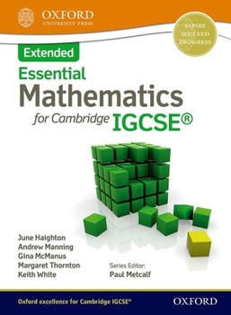 Paperback Mathematics for Cambridge IGCSE Extended Book