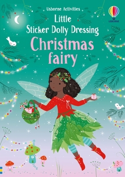 Paperback Little Sticker Dolly Dressing Christmas Fairy Book