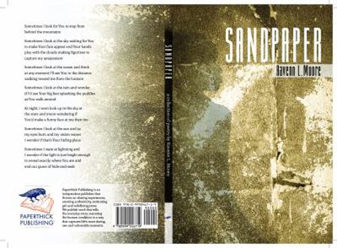 Paperback Sandpaper: a collection of poetry Book