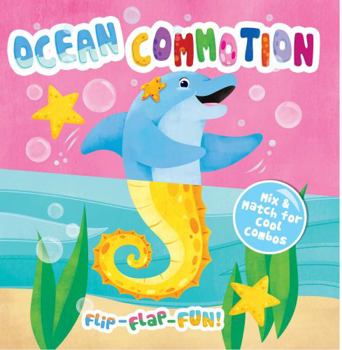 Board book Ocean Commotion - Lift-a-Flap to Mix and Match - Children's Board Book
