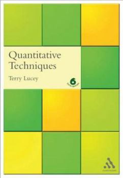 Paperback Quantitative Techniques Book