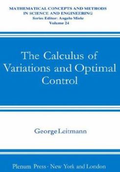 Hardcover The Calculus of Variations and Optimal Control: An Introduction Book