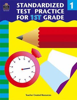 Paperback Standardized Test Practice for 1st Grade Book