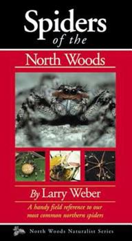 Paperback Spiders of the North Woods Book
