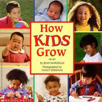 Paperback How Kids Grow Book