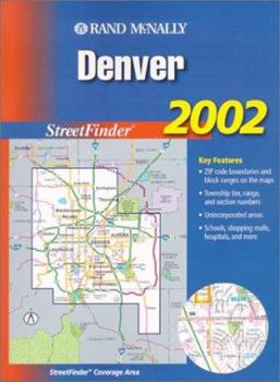 Spiral-bound Denver Streetfinder Book