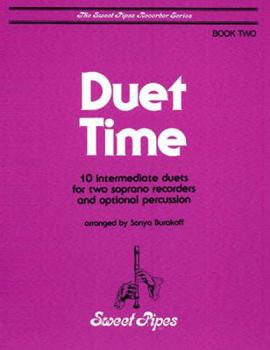 Sheet music SP2322 - Duet Time Book 2 - 10 Intermediate Duets for Two Soprano Recorders Book