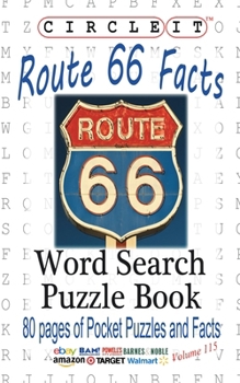 Paperback Circle It, U.S. Route 66 Facts, Word Search, Puzzle Book