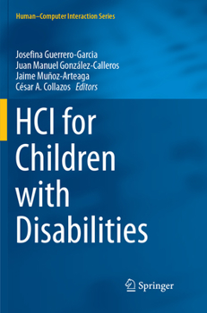 Paperback Hci for Children with Disabilities Book