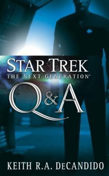 Mass Market Paperback Star Trek: The Next Generation: Q&A Book