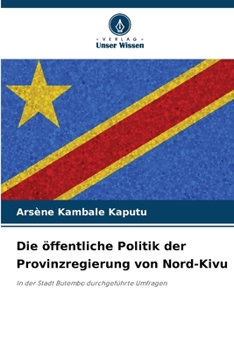 Die öffentliche Politik der Provinzregierung von Nord-Kivu