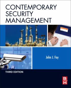 Hardcover Contemporary Security Management Book