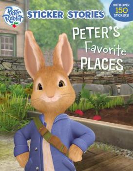 Paperback Peter's Favorite Places [With Sticker(s)] Book