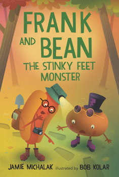 Hardcover Frank and Bean: The Stinky Feet Monster Book