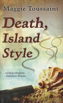 Hardcover Death, Island Style [Large Print] Book