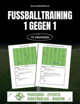 Paperback 1 gegen 1 - Offensiv & Defensiv [German] Book