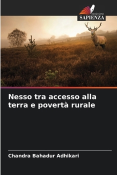Paperback Nesso tra accesso alla terra e povertà rurale [Italian] Book