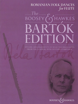 Paperback Romanian Folk Dances: Flute and Piano Book