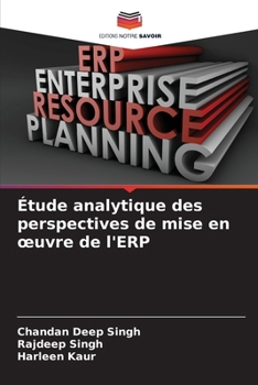 Paperback Étude analytique des perspectives de mise en oeuvre de l'ERP [French] Book