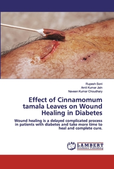 Effect of Cinnamomum tamala Leaves on Wound Healing in Diabetes: Wound healing is a delayed complicated process in patients with diabetes and take more time to heal and complete cure.