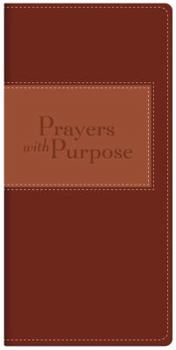 Bonded Leather Prayers with Purpose Book