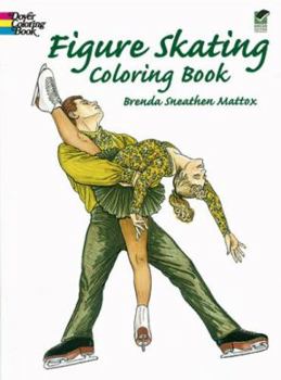 Paperback Figure Skating Coloring Book