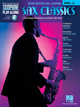 Paperback Saxophone Play-Along Volume 4 Sax Classics - Book/Online Audio Book